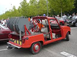 Renault 4l Sapeurs Pompiers Vroom Vroom Pompier Sapeur Pompier Voitures De Pompiers