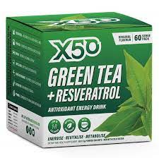 Green Tea X50 Resveratrol Antioxidants Energy