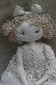 Le Jardin Des Farfalous Art Dolls Cloth Sewing Dolls Vintage Rag Doll