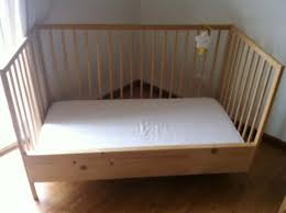 Sniglar Crib To Sleeper Ikea Hackers Diy Toddler Bed Ikea Crib Ikea Sniglar Crib