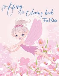 Fairy with the magic wand in action. Fairy Coloring Book For Kids Fantasy Fairy Tale Designs With Cute Fairies Magical Gardens And Enchanted Friends By Alexander Knight