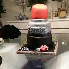 Lippenstift Fondant Geburtsatg Torte Torten Fondant