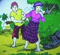 Siapa namanya? tanya tante maya lagi. Kisah Putri Tangguk Halaman 47 Belajar Kurikulum 2013