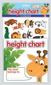 Children Kids Height Chart Jungle Giraffe Animal Design