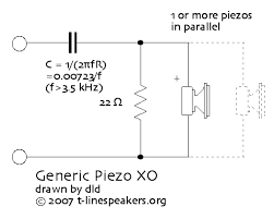 frugal phile piezo tweeter crossovers j risch