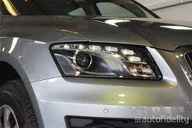 Bi Xenon Headlight Retrofit Upgrade From Halogen To Bi Xenon Headlights For Audi Q5 8r Autofidelity Xenon Headlights Audi Q5 Audi