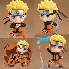 From The Popular Anime Series Naruto Shippuden Comes A Nendoroid Of The Main Character Naruto Uzumaki With The Endi Anime Figurines Anime Figures Anime Toys