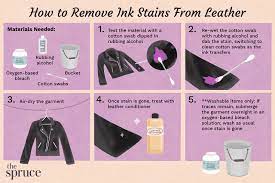 Another way to replace the dye is to use a fabric marker that is a same or similar color. How To Remove Ink Stains From Clothes And Leather