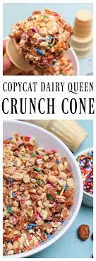 Copycat Dairy Queen Crunch Cone Recipe Delicious Desserts Food Recipes Food Processor Recipes