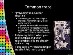 Polyamorous relationships or open relationships. Aca 2016 Consensual Non Monogamy Presentation