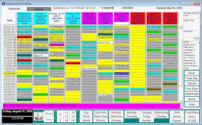 Free Appointment Schedule Template Fresh My Downloads Free Appointment Scheduling Software Downloa In 2020 Schedule Template Class Schedule Template Schedule Templates