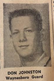 1959 RUSSELL GREEN Leakesville Back DOUG JAMES Waynesboro Center DON  JOHNSTON Waynesboro Guard DANNY PIPKINS Leakesville Tackle All-DeSoto  Conference ence 1959