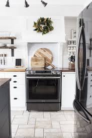 Our Modern Farmhouse Kitchen Makeover The Reveal Farmhouse Kitchen Inspiration Black Stainless Steel Kitchen Farmhouse Kitchen Design