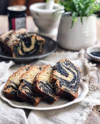Zebra Black Tahini Banana Bread Recipe Banana Walnut Bread Easy Banana Bread Banana Bread Recipes