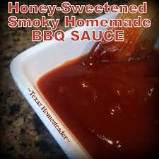 honey sweetened homemade bbq sauce