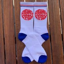 Our app considers products features, online popularity, consumer's reviews, brand reputation, prices, and many more factors, as well as reviews by our experts. Ridingeasy Red White And Blue Circle Logo Sock Ridingeasy Records