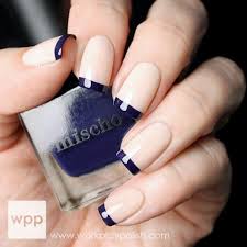 Vá a sua manicure e peça que a mesma faça em suas unhas, com certeza. Unhas Decoradas Francesinha 45 Fotos Manu Luize