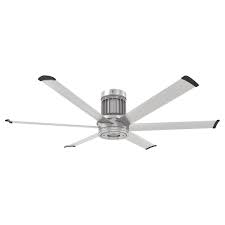 Ceiling fans with lights, remote control low profile ceiling fan for indoor living room bedroom home, 44 inch rustic flush ceiling fan with 4 blades, reversible motor, 3 timers, 3 cct, 6 speed, silver. Big Ass Fans Mk I61 051800a727 Brushed Silver I6 60 6 Blade Low Profile Indoor Smart Ceiling Fan With Remote Control And Brushed Silver Motor Body Lightingshowplace Com