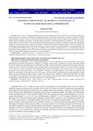 De 7 ani tot incerc! Pdf The Khrushchev Thaw And The Nationalist Rebellion Of Philology Students From The University