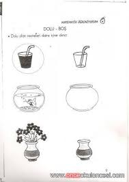 Okul Oncesi Bos Dolu Kavrami Google Da Ara Okul Oncesi Okul Otizm