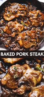 Baked Pork Steak Pork Steak Recipe Pork Steak Pork Shoulder Steak Recipes