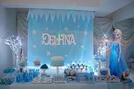 Frozen Disney Birthday Party Ideas Photo 1 Of 15 Frozen Themed Birthday Party Frozen Birthday Theme Disney Birthday Party