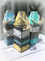 Rustic Buoy Wooden Buoy Chocolate Lobster Buoy Nautical Decor Beach House Decor Outdoor Nau Nautical Outdoor Decor Nautical Decor Beach House Decor
