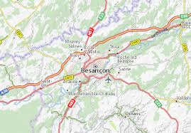 Discover the best of besancon so you can plan your trip right. Michelin Landkarte Besancon Stadtplan Besancon Viamichelin