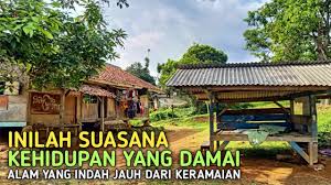 Suasana damai ayem tentrem sungguh indah bumi parahyangan ciamis. Suasana Kampung Yang Damai Di Indonesia Sangiang Cilengsing Youtube