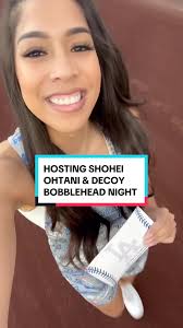 Hosting Shohei Ohtani & Decoy Bobblehead Night at Dodger Stadium!  #shoheiohtani #shohei #dodgers #dodgerstadium #baseball #mlb #teamwork  #outfit