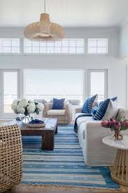 50 Amazing Sea And Beach Inspired Living Room Design Ideas Blue And White Living Room Coastal Living Rooms Beach House Interior