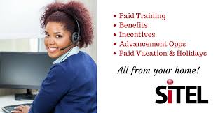 Sitel Now Hiring Work Home Agents Benefits Paid Training Work From Home Jobs Work For Hire Working From Home