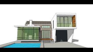 Sketchup tutorial house building part 1sketchup tutorial membuat rumah. Sketchup Pro 2016 Create Modern House Model Tutorial Sketchucation 1