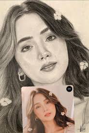 A portrait without facial features?! This is the way.