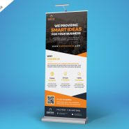 Download Roll Up Banner Free Psd Bundle Psdfreebies Com