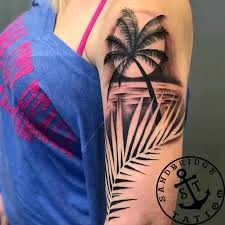 Tommy Altman Palm Tree Piece Love Hope Generosity Sandbridgetattoo Sandbridge Tattoo In 2020 Tree Sleeve Tattoo Palm Tattoos Sleeve Tattoos