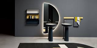 Bright colors such as blue, red and yellow are not commonplace in the bathroom and will not be the shining star anytime soon. Antonio Lupi S Newest Mirror Design Is Perfect For A Modern Bathroom