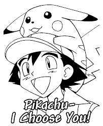 Ash and pikachu pokemon pintrable. Pokemon Coloring Pages Page 20 Pikachu Coloring Page Pokemon Coloring Pokemon Coloring Pages