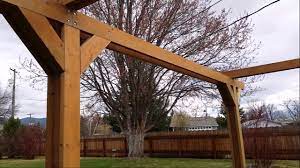 This plan comes from a site called shanty 2 chic, and the name probably gives you an idea of the type of project the blogger running it enjoys. Diy Sun Shade Sail Patio Awning Youtube