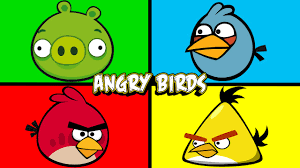 Happy Birthday Angry Birds Style Youtube Angry Birds Learning Colors Birds