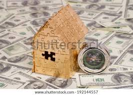 Coloring is a fun way to develop your creativity, your concentration and motor skills while forgetting daily stress. Home Gold Color With Compass On A Background Of 100 Dollar Bills Concept Of Home Buying Mortgages Insurance Stock Images Page Everypixel