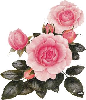 Sparkling Pink Roses Sticker - Sparkling Pink Roses Flowers - Discover & Share GIFs