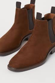 Find the latest brands, styles and deals right now! Chelsea Boots Brown Faux Suede Men H M Us