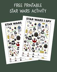 Star Wars Free Printable I Spy Game To Occupy The Kids Star Wars Activities Star Wars Kids Star Wars Party Games