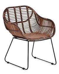 Chaise Longue Animal Design En Rotin Robuste Avec Accoudoir Pour Balcon Terrasse Avec Images Fauteuil Rotin Chaises Retro Chaise Exterieur