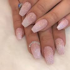 Lovely Sugar Effect Nails By Maidesignz Featuring Our Iridescent Glitter Dust Shop For Them At Dailycharme Com Sugar Nails Nail Effects Sparkle Nails