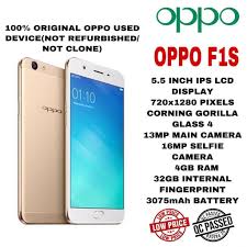 The oppo f1s in malaysia is myr255 from lazada. Oppo F1s 4gb 32gb Original Imported Used Set Like New Shopee Malaysia