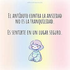 Cuando sientes #ANSIEDAD, tu cuerpo no solo busca relajarse, está buscando  seguridad. 🩵✨ La ansiedad es una respuesta a amenazas percibidas, ya sean  reales o imaginadas, que activan tu sistema nervioso en
