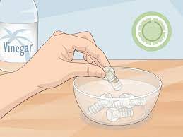 Mix one part vinegar with ten parts water in a bucket. 11 Easy Ways To Clean Metal Wikihow