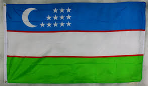 Usbekistan flagge winkt im wind. Flagge Fahne Uzbekistan Usbekistan Nationalflagge Nationalfahne Flaggen 150x90cm Asien Und Ozeanien Flaggen 150x90cm Flaggen Buddel Bini Inh Eda Binikowski E K